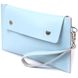 Leather women's cosmetics bag Shvigel 16424 Blue