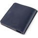 Convenient wallet made of genuine leather Shvigel 16611 Blue