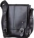 Men's Leather Bag - Black - Shvigel 11040