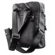 Black Leather Backpack for Men and Women - Shvigel 11185
