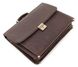 Vintage Leather Briefcase for Men - Shvigel 00754