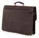 Vintage Leather Briefcase for Men - Shvigel 00754