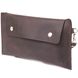 Vintage leather travel bag Shvigel 16428 Brown