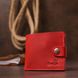 Женское небольшое винтажное портмоне Shvigel 16455 Красный