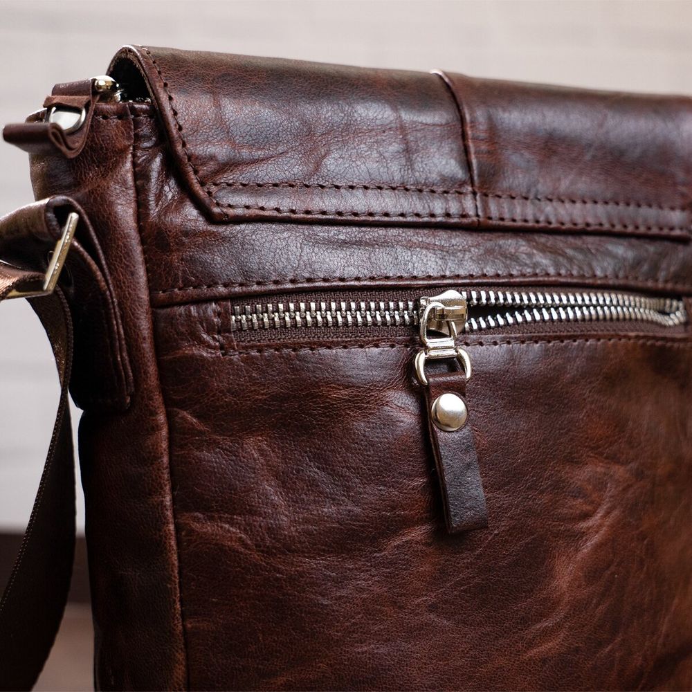 Bag SHVIGEL 11042 leather Brown