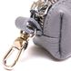 Fashionable leather key holder Shvigel 16543 Gray