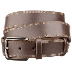 Brown Casual Belt for Men Genuine Leather -Classic Dress Men's Belt - Shvigel 17306