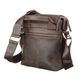 Vintage Leather Men's Bag - Brown - Shvigel 11093