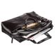 Laptop bag made of smooth leather SHVIGEL 11248 Black