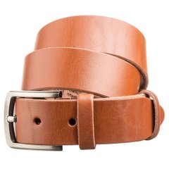 Brown Belt for Men Genuine Leather -Casual Belt - Classic Dress Men's Belt - Shvigel 17311