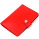 Practical leather trevel case Shvigel 16524 Red