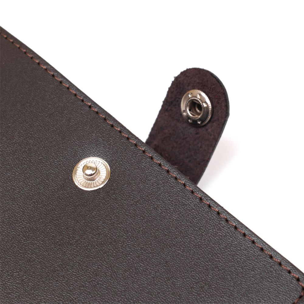 Male trevel case made of genuine leather SHVIGEL 16525 Brown