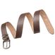 Dress Men's Belt - Genuine Leather Classic Belt for Men Brown - Shvigel 17312