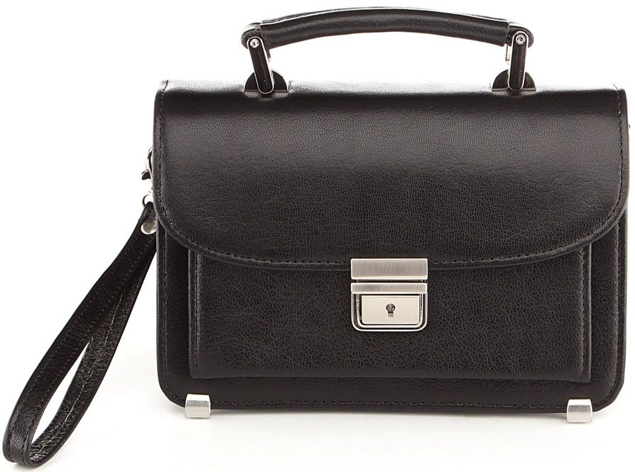Small manbag SHVIGEL 00376 Black