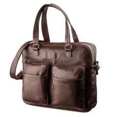 Laptop Leather Bag - Travel Bag - Men's Leather Briefcase - Computer Messenger Bag - Shvigel 19109
