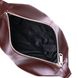 Leather glossy cosmetic bag Shvigel 16407 Brown