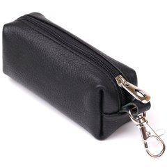 Key holder tube leather classic SHVIGEL 16226 Black