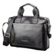 Men's Leather Bag - Black - Shvigel 11107