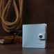 Women's Classic Leather Wallet Shvigel 16470 Blue