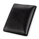 Driver's License Holder - Credit Card Holder - Business Card Holder - Genuine Leather - Glossy Black - Shvigel 13924