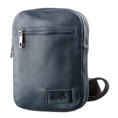 Men's Bag - Genuine Leather - Blue - Shvigel 19105