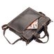 Leather Laptop Bag - Brown - Shvigel 11109