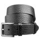 Real Leather Belt for Men - Black - Shvigel 17318