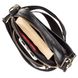 Men's Real Leather Bag - Removable Handles - Black - Shvigel 19110