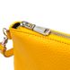 Жіноча сумка крос-боді з натуральної шкіри Shvigel 16344 Жовтий