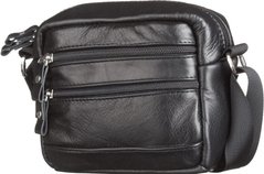 Small men's bag - Black - SHVIGEL 15213, Черный