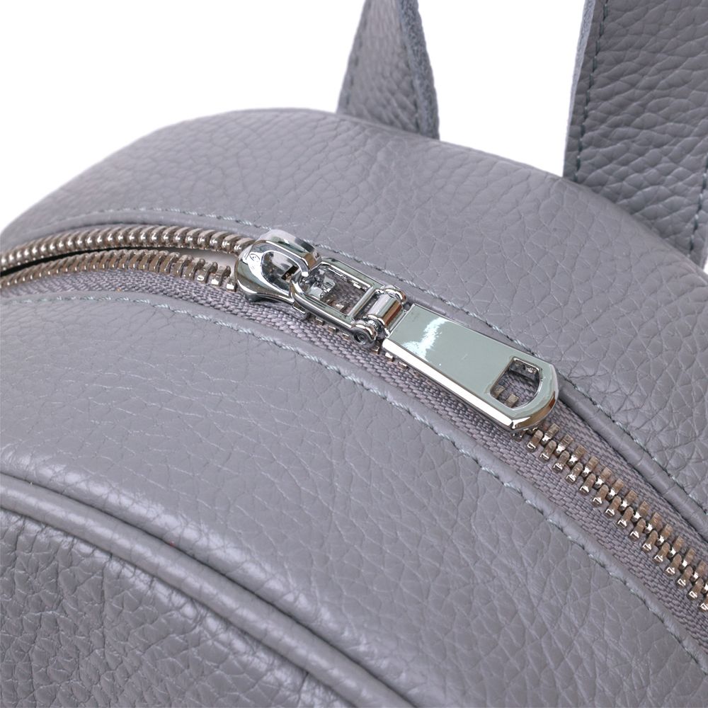 Practical women's backpack Shvigel 16323 Gray
