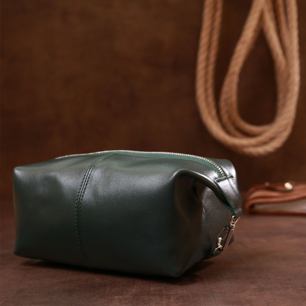 Practical universal cosmetic bag SHVIGEL 16405 Green