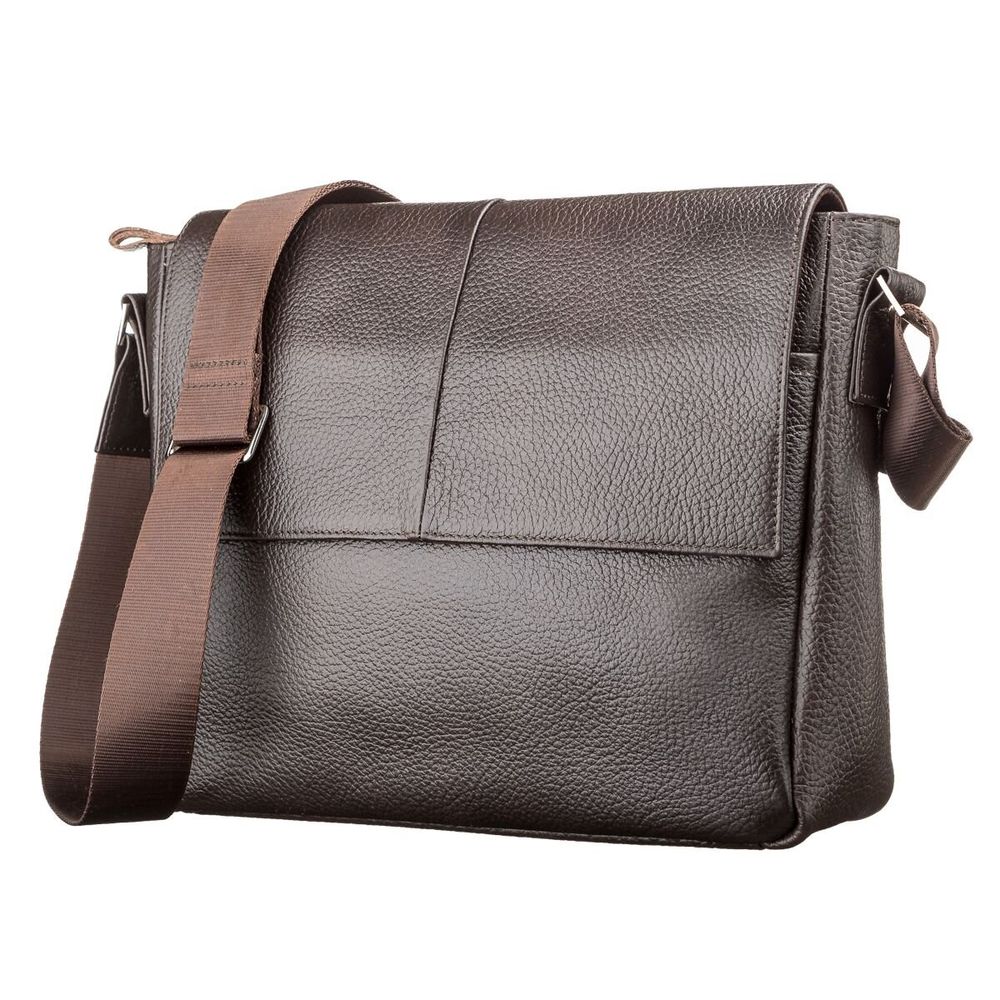Leather Bag - - Brown - Shvigel 00798