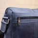 Business men's leather shoulder bag SHVIGEL 11249 Blue