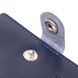 Compact stylish wallet Shvigel 16486 Blue