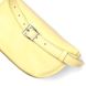 Female banana from genuine leather shvigel 16378 lemon