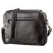 Cross-body Bag for Men - Genuine Leather - Black - Shvigel 19116