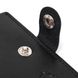 Men's glossy leather wallet Shvigel 16481 Black