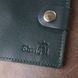 Small leather wallet Shvigel 16490 Green