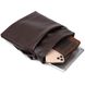 Leather modern men's shoulder bag SHVIGEL 11601 Brown