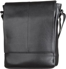 Genuine Leather Bag - Black - Shvigel 00858