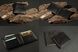 Handmade leather men's wallet - Black - SHVIGEL 13790