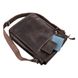 Men's Leather Bag - Brown - Shvigel 11129