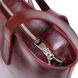 Stylish women's shopper bag SHVIGEL 16368 burgundy